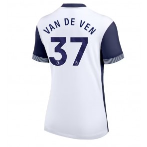 Billiga Tottenham Hotspur Micky van de Ven #37 Hemmatröja Dam 2024-25 Kortärmad